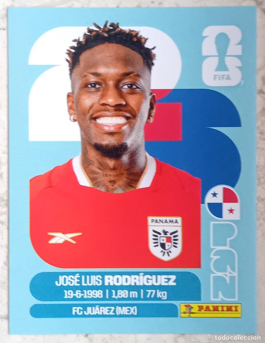 Cromos de F&uacute;tbol: Figurina Panini 2026 Cromo World Cup Usa Mundial 2026 Jos&eacute; Luis Rodriguez Panama n PAN 19