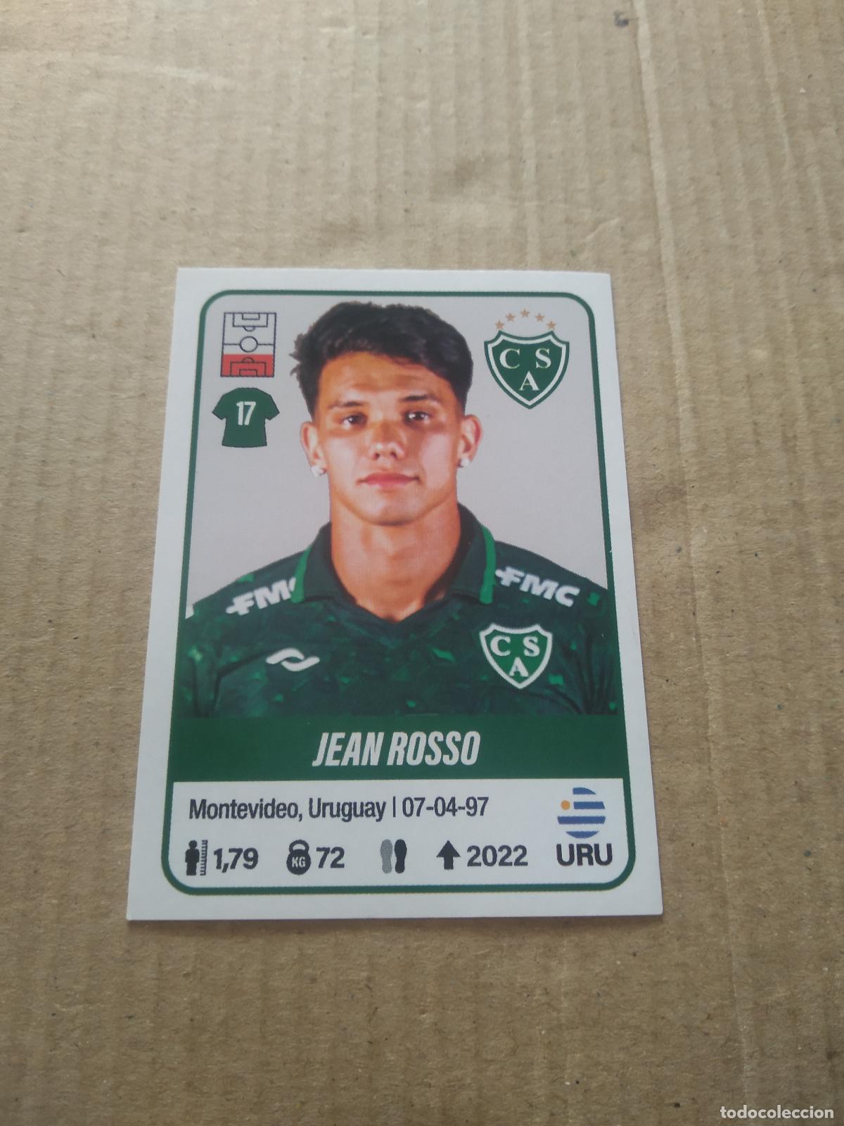 Cromos de F&uacute;tbol: 397 JEAN ROSSO SARMIENTO DE JUNIN CROMO FUTBOL ARGENTINO PANINI LIGA ARGENTINA 2023