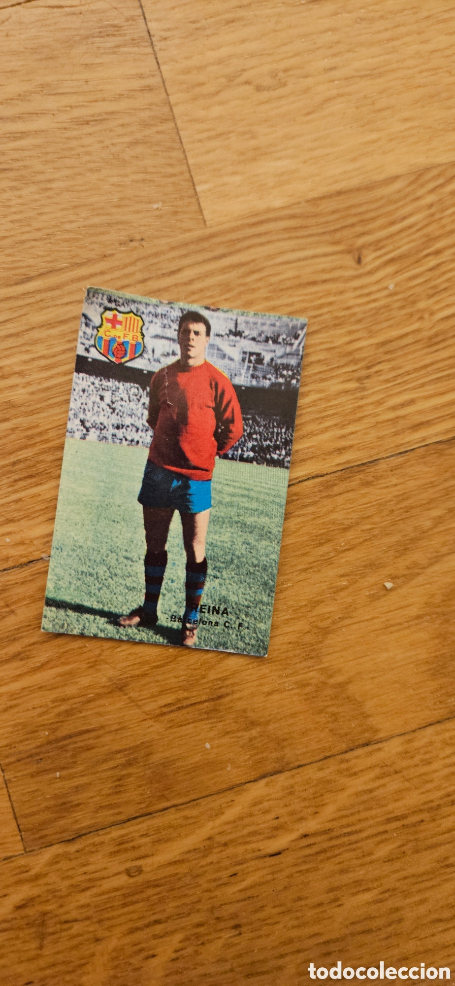 Cromos de F&uacute;tbol: Reina Barcelona fher 1967 1968 67 68 despegado