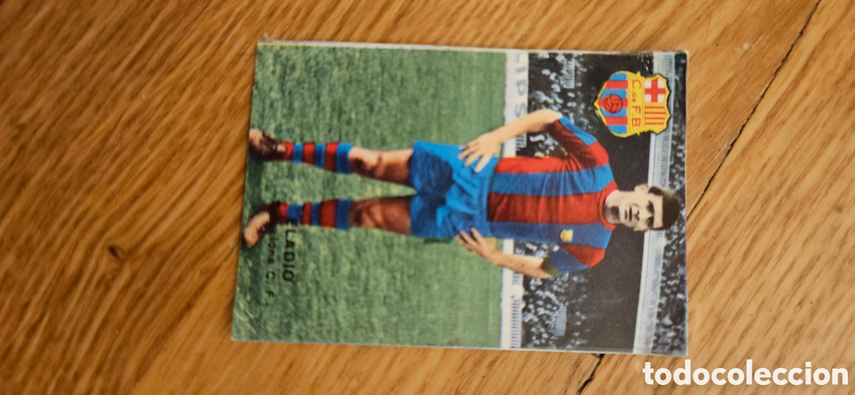 Cromos de F&uacute;tbol: Eladio Barcelona fher 1967 1968 67 68 despegado