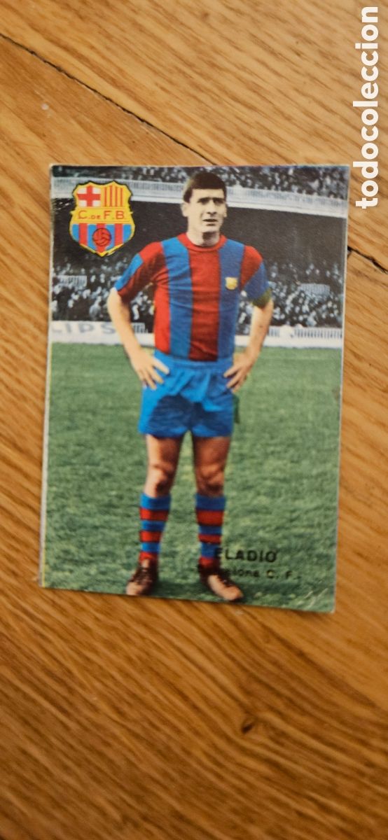 Cromos de F&uacute;tbol: Eladio Barcelona fher 1967 1968 67 68 despegado