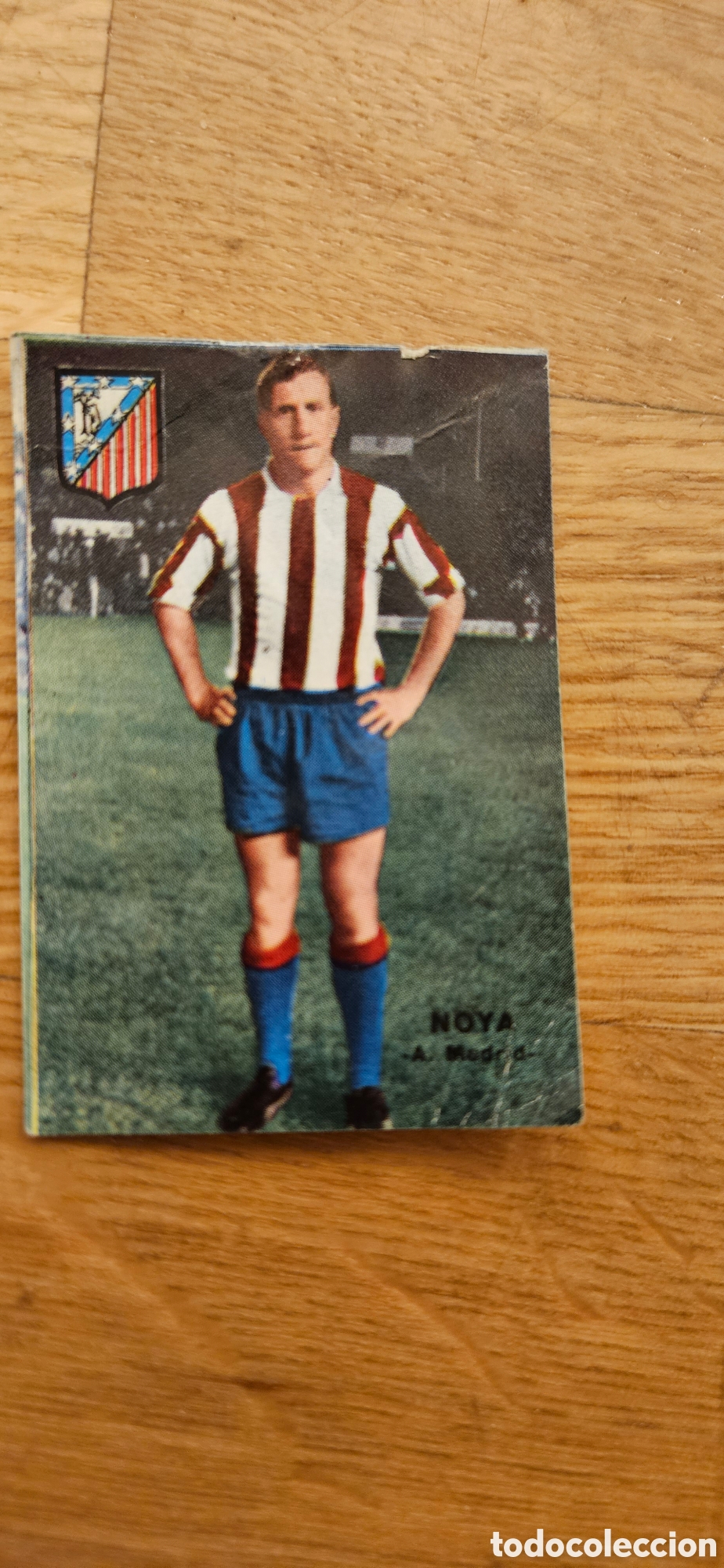 Cromos de F&uacute;tbol: Moya atl&eacute;tico de Madrid fher 1967 1968 67 68 despegado