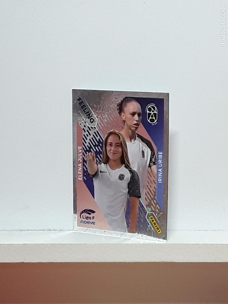 Fu&szlig;ball-Sticker: LIGA FEMENINA 2025 2026 F 25 26 ALBUM PANINI LIGA N 365 BADALONA FEELING ELENA JULVE IRINA URIBE