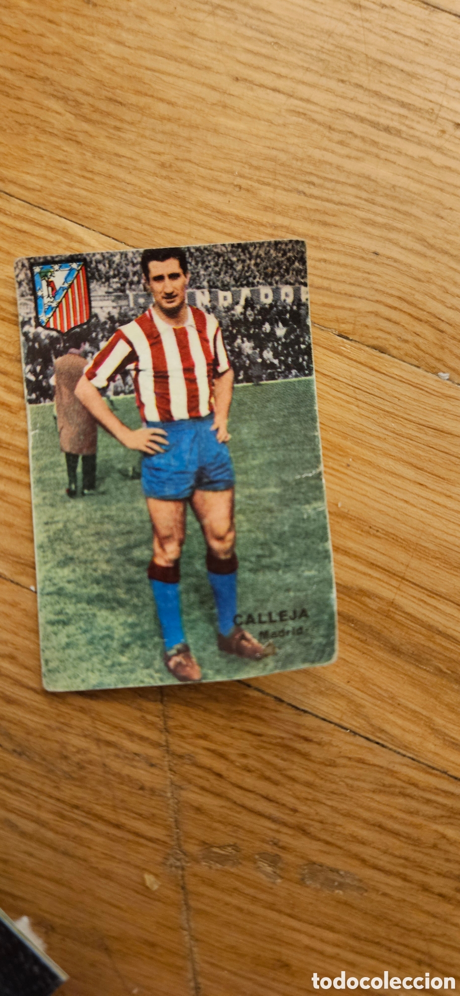 Fu&szlig;ball-Sticker: Calleja atl&eacute;tico de Madrid fher 1967 1968 67 68 despegado
