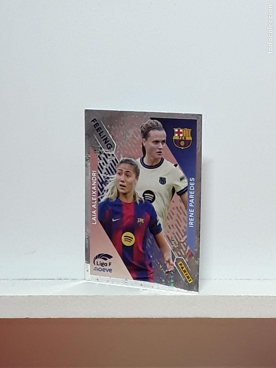 Cromos de F&uacute;tbol: LIGA FEMENINA 2025 2026 F 25 26 ALBUM PANINI LIGA N 367 BARCELONA FEELING LAIA ALEIXANDRI