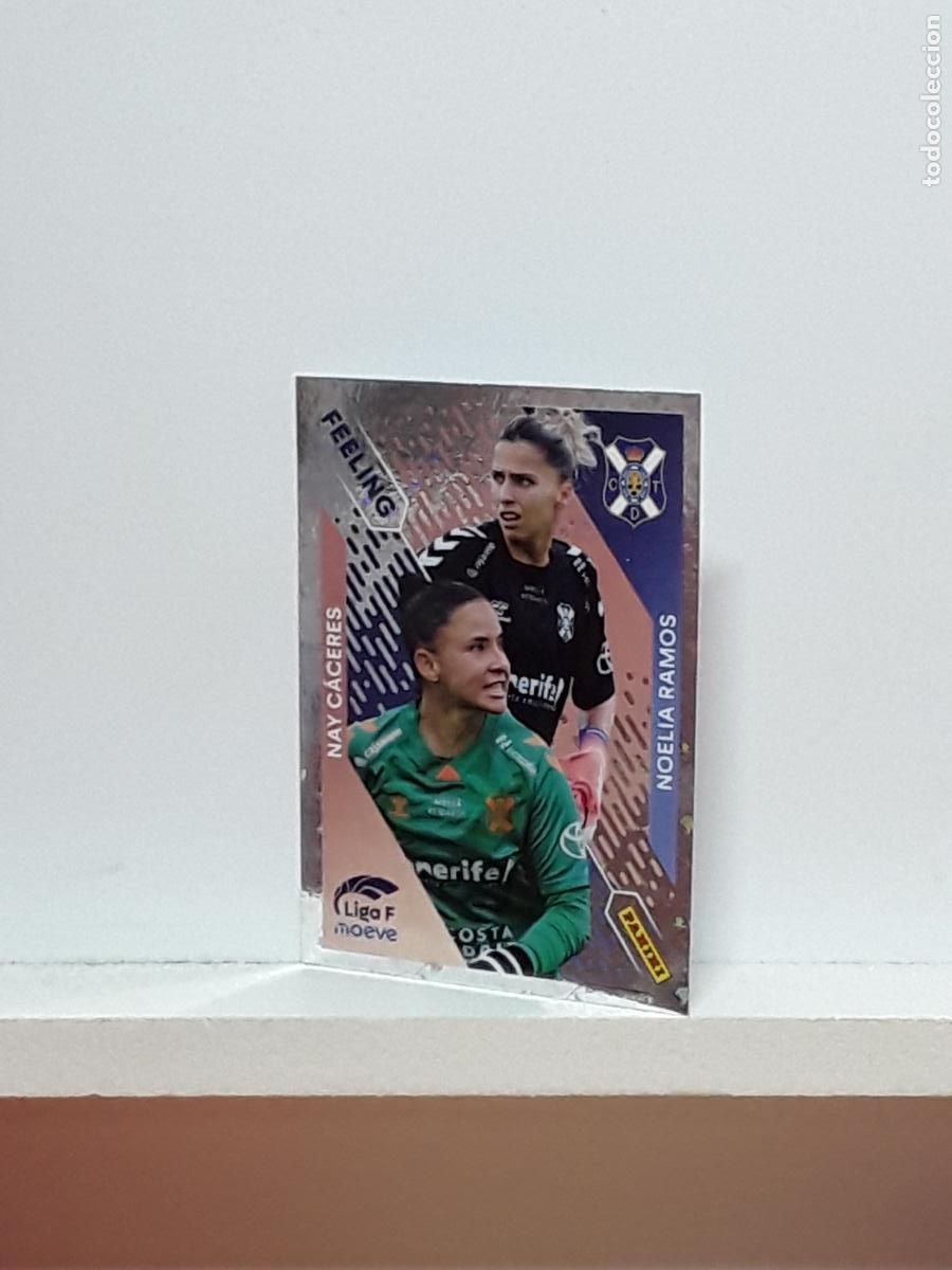 Cromos de F&uacute;tbol: LIGA FEMENINA 2025 2026 F 25 26 ALBUM PANINI LIGA N 370 COSTA TENERIFE FEELING NAY CACERES NOELIA