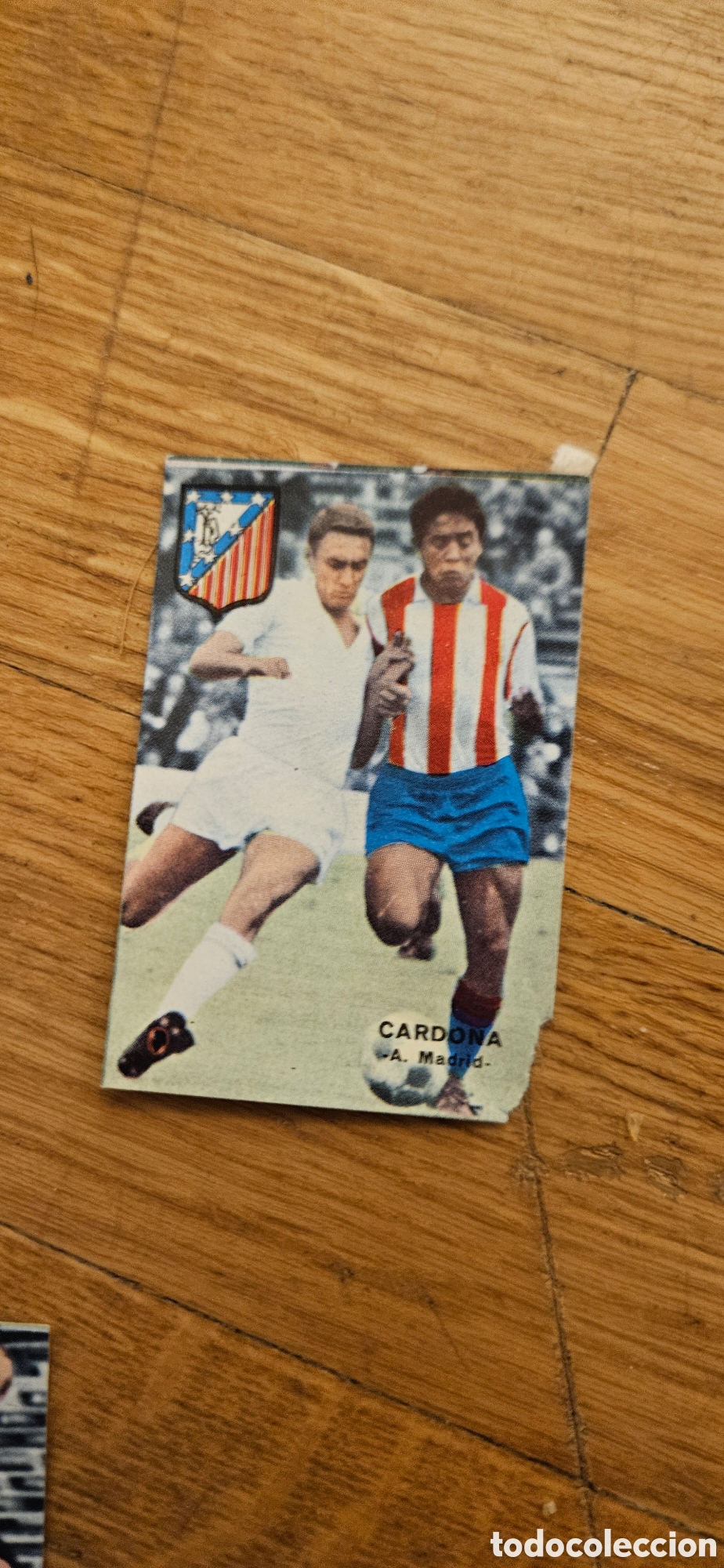 Cromos de F&uacute;tbol: Cardona atl&eacute;tico de Madrid fher 1967 1968 67 68 despegado