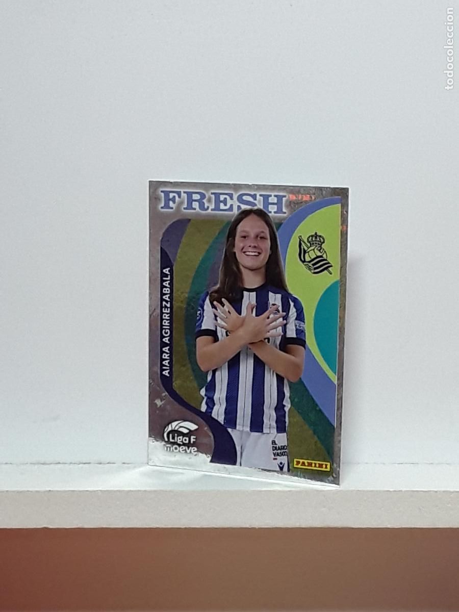 Cromos de F&uacute;tbol: LIGA FEMENINA 2025 2026 F 25 26 ALBUM PANINI LIGA N 372 REAL SOCIEDAD FRESH AIARA AGIRREZABALA