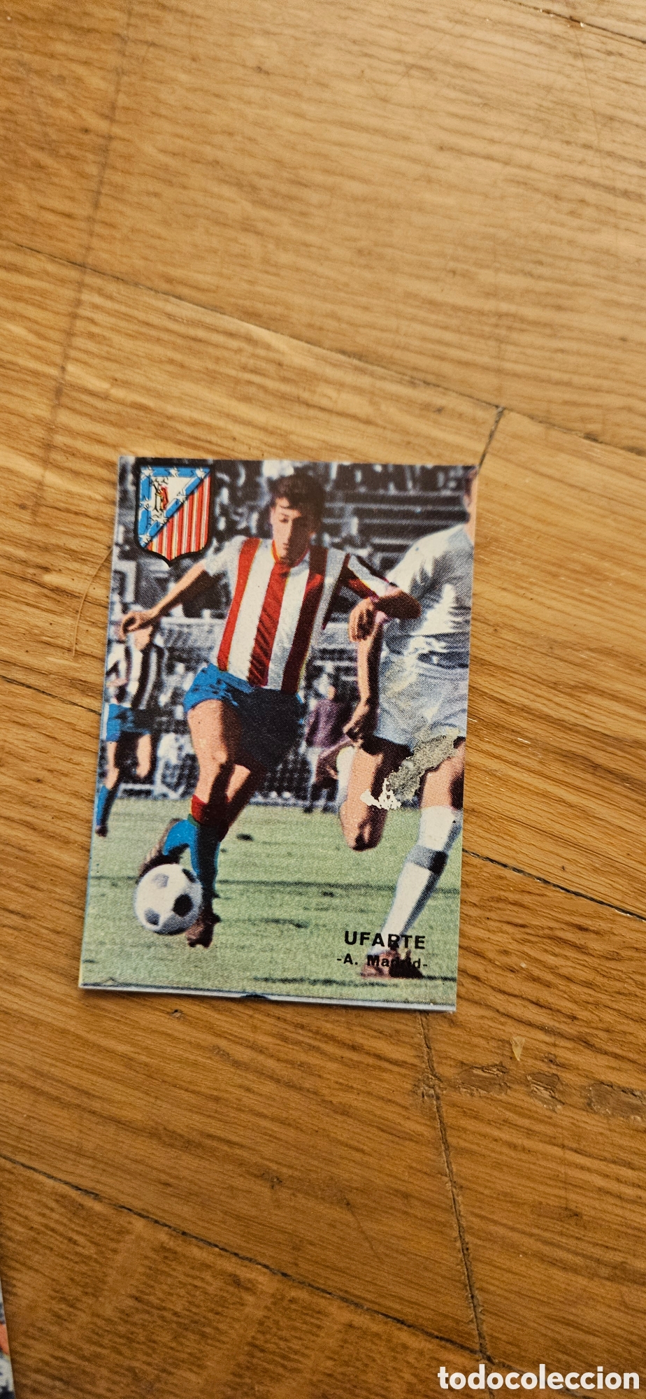 Cromos de F&uacute;tbol: Ufarte atl&eacute;tico de Madrid fher 1967 1968 67 68 despegado