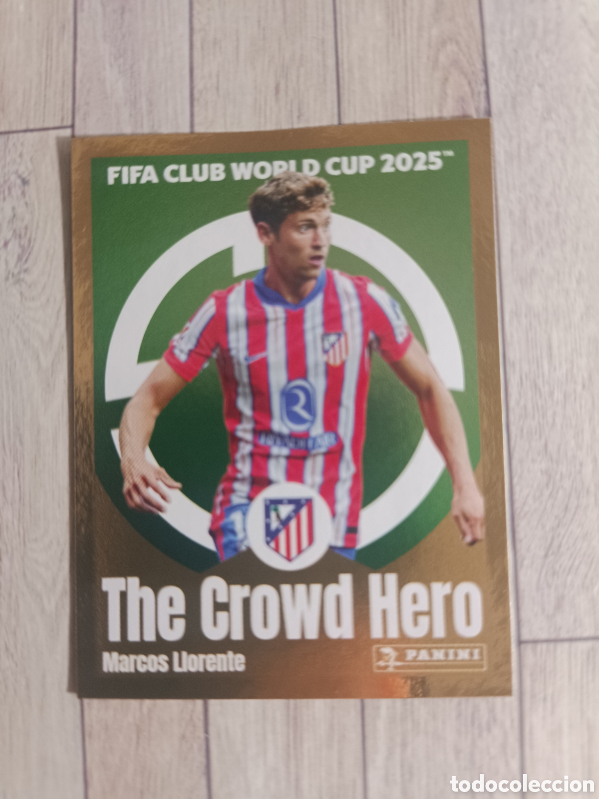 Cromos de F&uacute;tbol: 97 LLORENTE ATL&Eacute;TICO DE MADRID THE CROWD HERO FIFA CLUB WORLD CUP MUNDIAL CLUBES 2025 PANINI 25