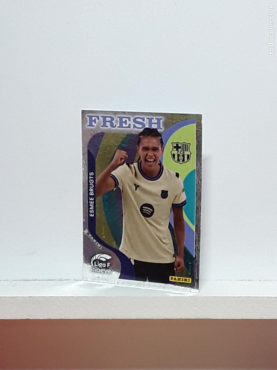 Cromos de F&uacute;tbol: LIGA FEMENINA 2025 2026 F 25 26 ALBUM PANINI LIGA N 375 BARCELONA FRESH ESMEE BRUGTS
