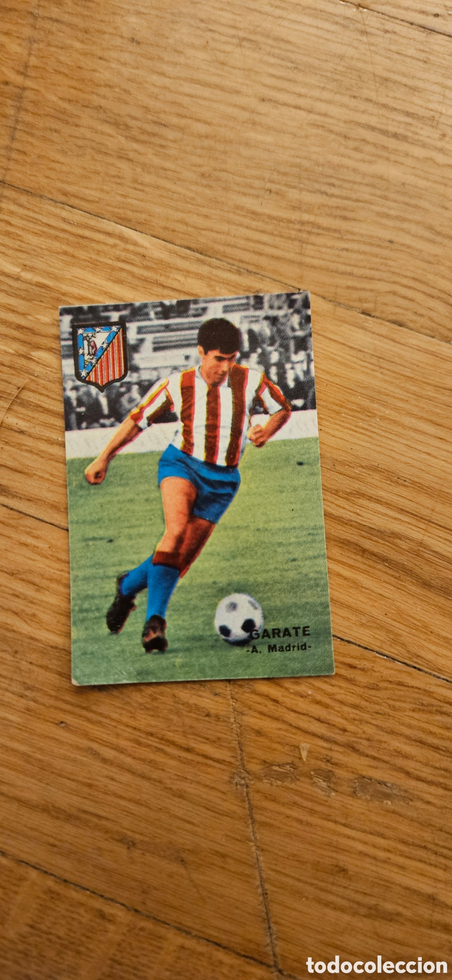 Cromos de F&uacute;tbol: Garate atl&eacute;tico de Madrid fher 1967 1968 67 68 despegado