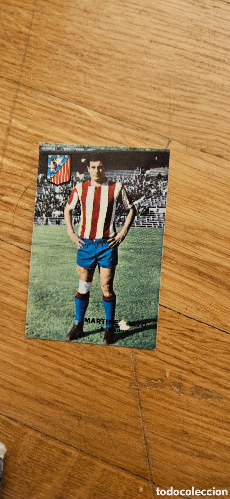 Cromos de F&uacute;tbol: Mart&iacute;nez jayo atl&eacute;tico de Madrid fher 1967 1968 67 68 despegado