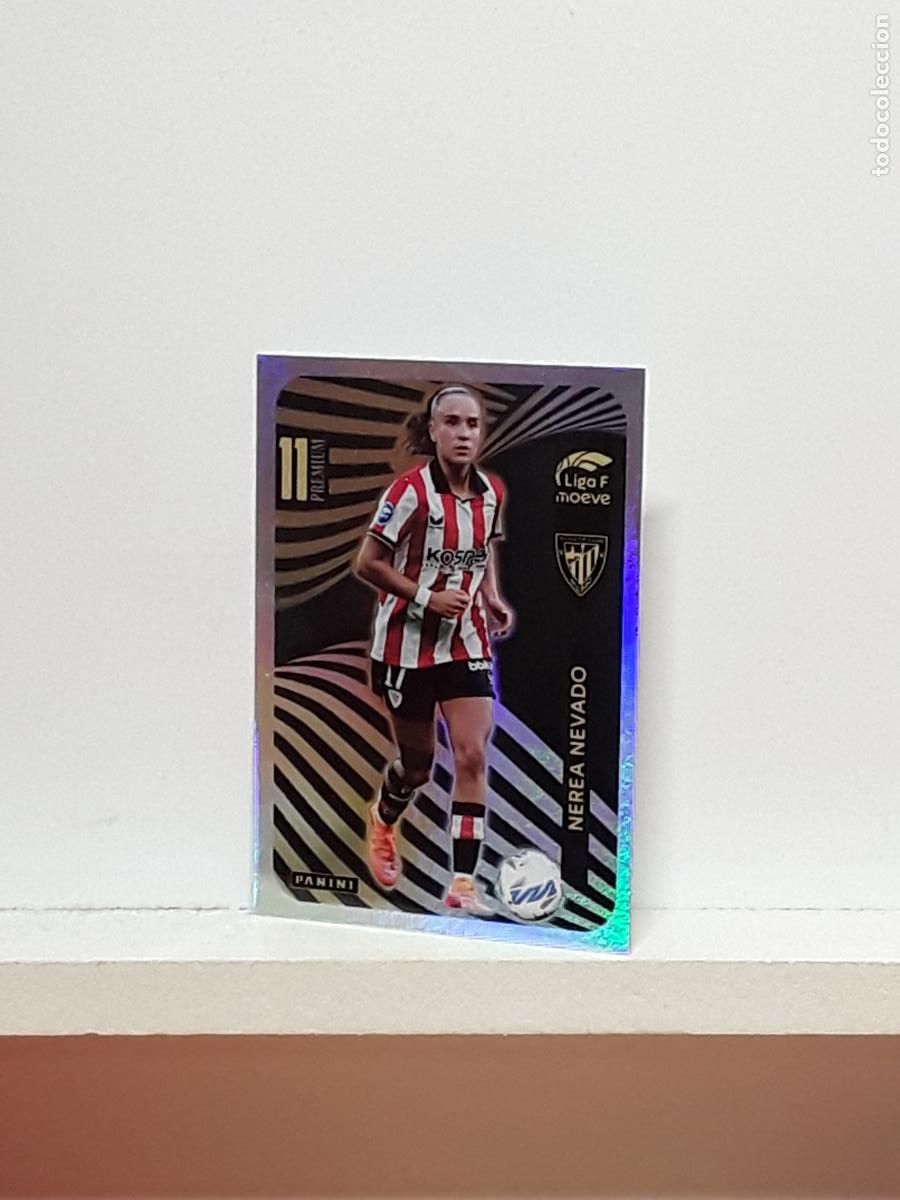 Cromos de F&uacute;tbol: LIGA FEMENINA 2025 2026 F 25 26 ALBUM PANINI LIGA N ATHLETIC PREMIUM NEREA NEVADO