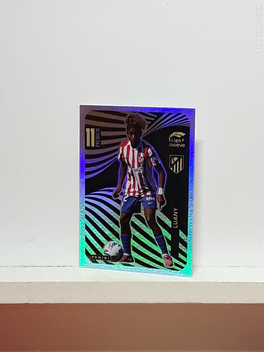 Cromos de F&uacute;tbol: LIGA FEMENINA 2025 2026 F 25 26 ALBUM PANINI LIGA N ATLETICO MADRID PREMIUM LUANY