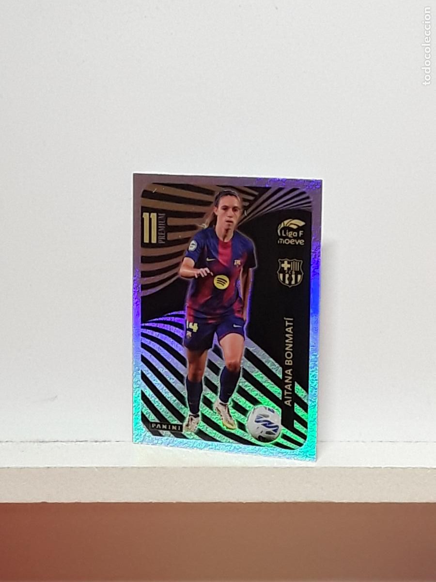 Cromos de F&uacute;tbol: LIGA FEMENINA 2025 2026 F 25 26 ALBUM PANINI LIGA N BARCELONA PREMIUM AITANA BONMATI