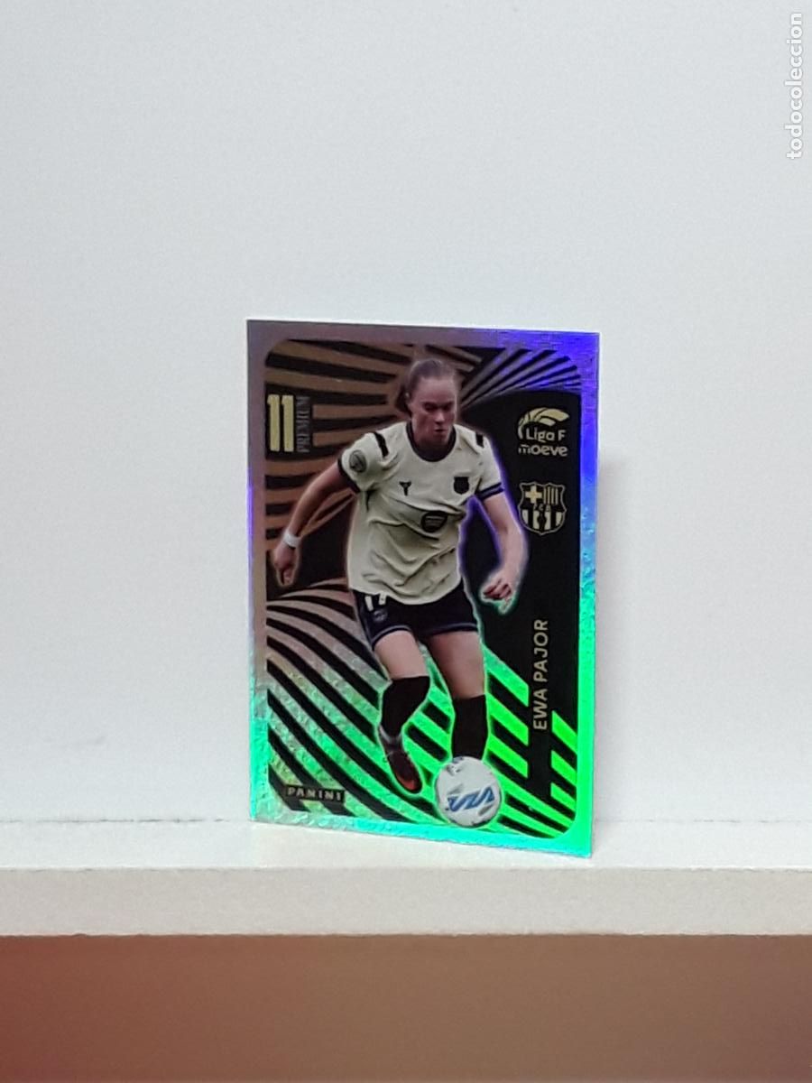 Cromos de F&uacute;tbol: LIGA FEMENINA 2025 2026 F 25 26 ALBUM PANINI LIGA N BARCELONA PREMIUM EWA PAJOR