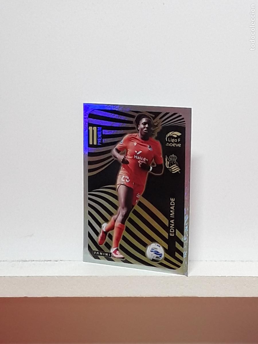 Cromos de F&uacute;tbol: LIGA FEMENINA 2025 2026 F 25 26 ALBUM PANINI LIGA N REAL SOCIEDAD PREMIUM EDNA IMADE