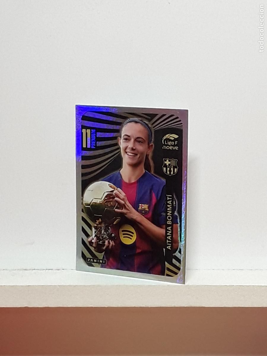 Cromos de F&uacute;tbol: LIGA FEMENINA 2025 2026 F 25 26 ALBUM PANINI LIGA N BARCELONA PREMIUM AITANA BONMATI
