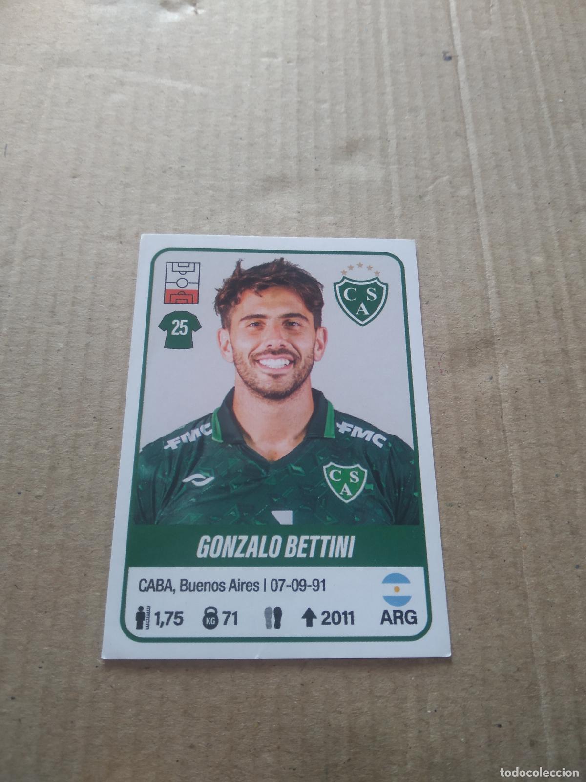 Cromos de F&uacute;tbol: 401 GONZALO BETTINI SARMIENTO DE JUNIN CROMO FUTBOL ARGENTINO PANINI LIGA ARGENTINA 2023