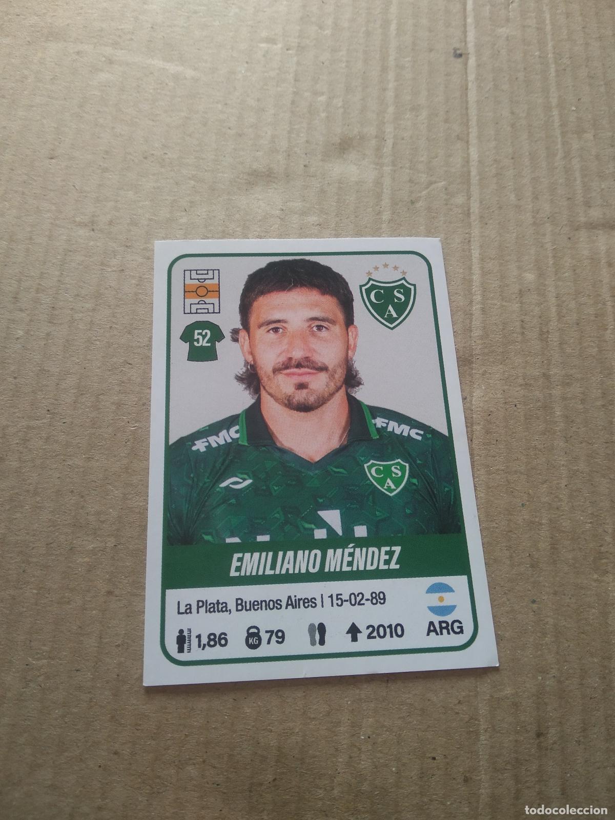 Cromos de F&uacute;tbol: 403 EMILIANO MENDEZ SARMIENTO DE JUNIN CROMO FUTBOL ARGENTINO PANINI LIGA ARGENTINA 2023