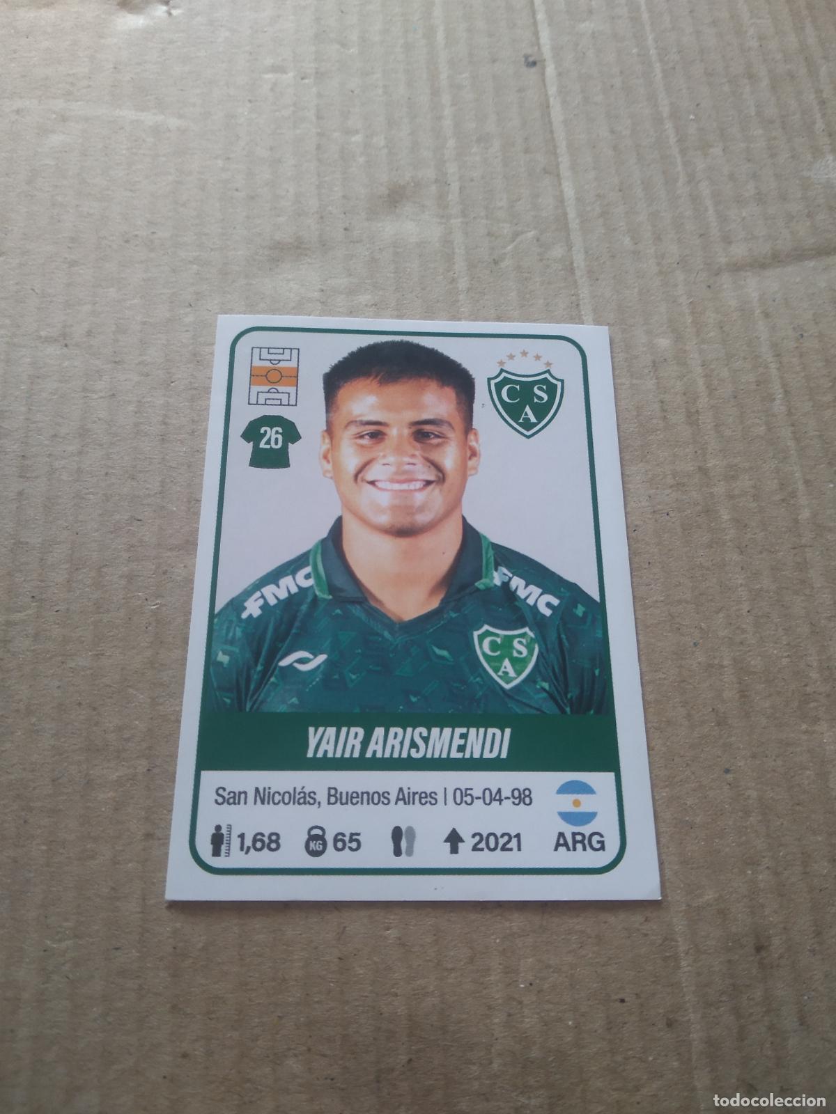 Cromos de F&uacute;tbol: 405 YAIR ARISMENDI SARMIENTO DE JUNIN CROMO FUTBOL ARGENTINO PANINI LIGA ARGENTINA 2023