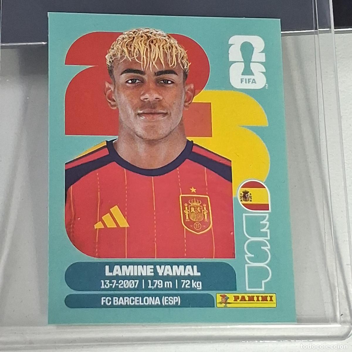 Football Stickers: C1 ESP15 LAMINE YAMAL ESPA&Ntilde;A ESP 15 SPAIN MUNDIAL FIFA WORLD CUP 2026 STICKER PANINI