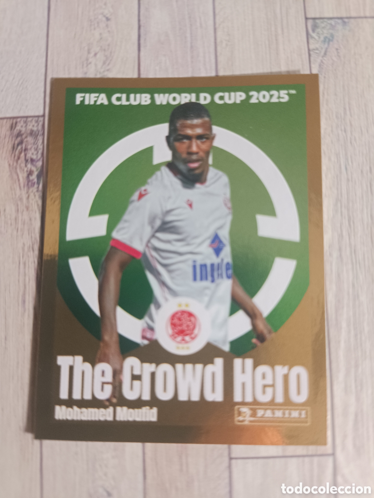 Cromos de F&uacute;tbol: 442 MOHAMED MOUFID WYDAD AC THE CROWD HERO FIFA CLUB WORLD CUP MUNDIAL CLUBES 2025 PANINI 25