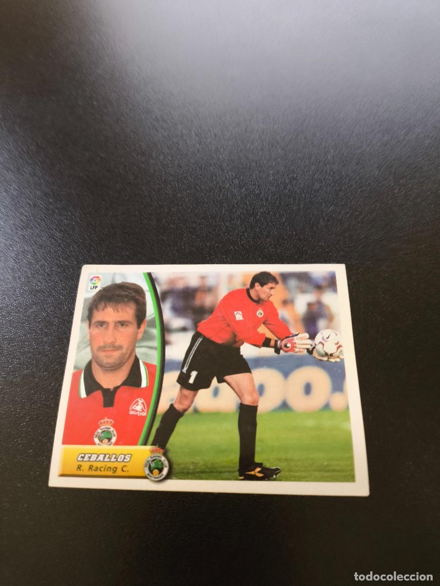 Cromos de F&uacute;tbol: CEBALLOS BAJA RACING DE SANTANDER SIN PEGAR PANINI LIGA EDICIONES ESTE 2003 2004 03 04