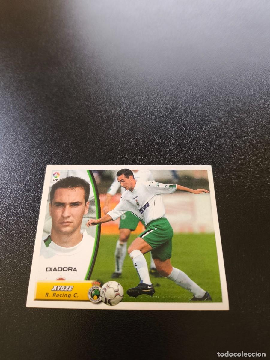 Cromos de F&uacute;tbol: AYOZE COLOCA RACING DE SANTANDER SIN PEGAR PANINI LIGA EDICIONES ESTE 2003 2004 03 04
