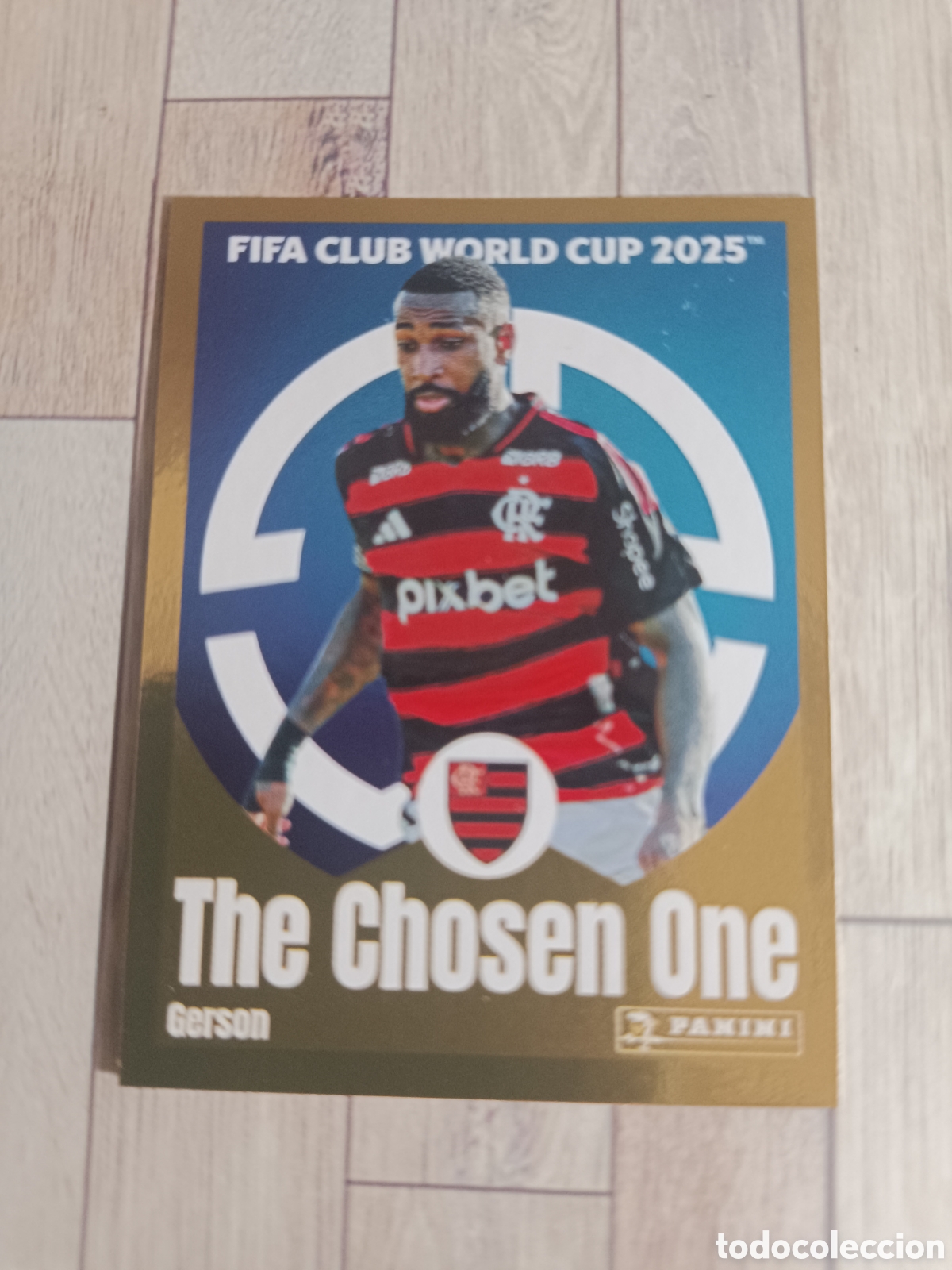 Cromos de F&uacute;tbol: 205 GERSON FLAMENGO THE CHOSEN ONE FIFA CLUB WORLD CUP MUNDIAL CLUBES 2025 PANINI 25
