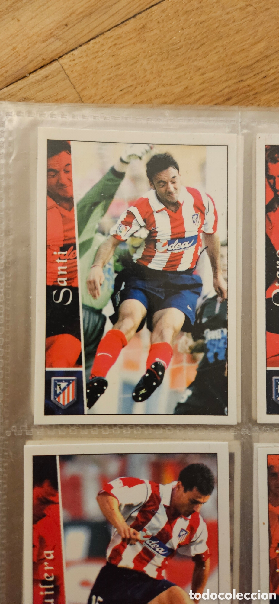Cromos de F&uacute;tbol: Santi 469 atl&eacute;tico de Madrid mundicromo 02 03 2002 2003