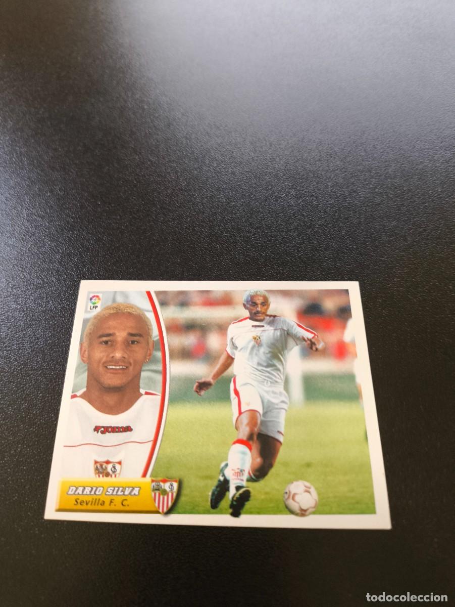 Football Stickers: DARIO SILVA VERSION DIFICIIL SEVILLA SIN PEGAR PANINI LIGA EDICIONES ESTE 2003 2004 03 04