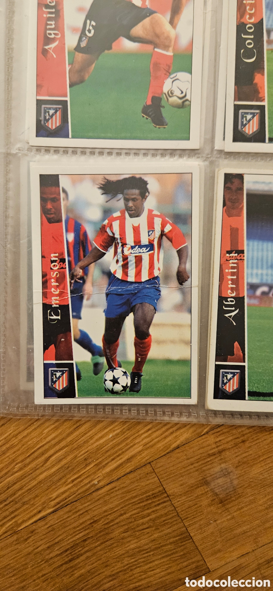 Football Stickers: Musampa 475 atl&eacute;tico de Madrid mundicromo 02 03 2002 2003