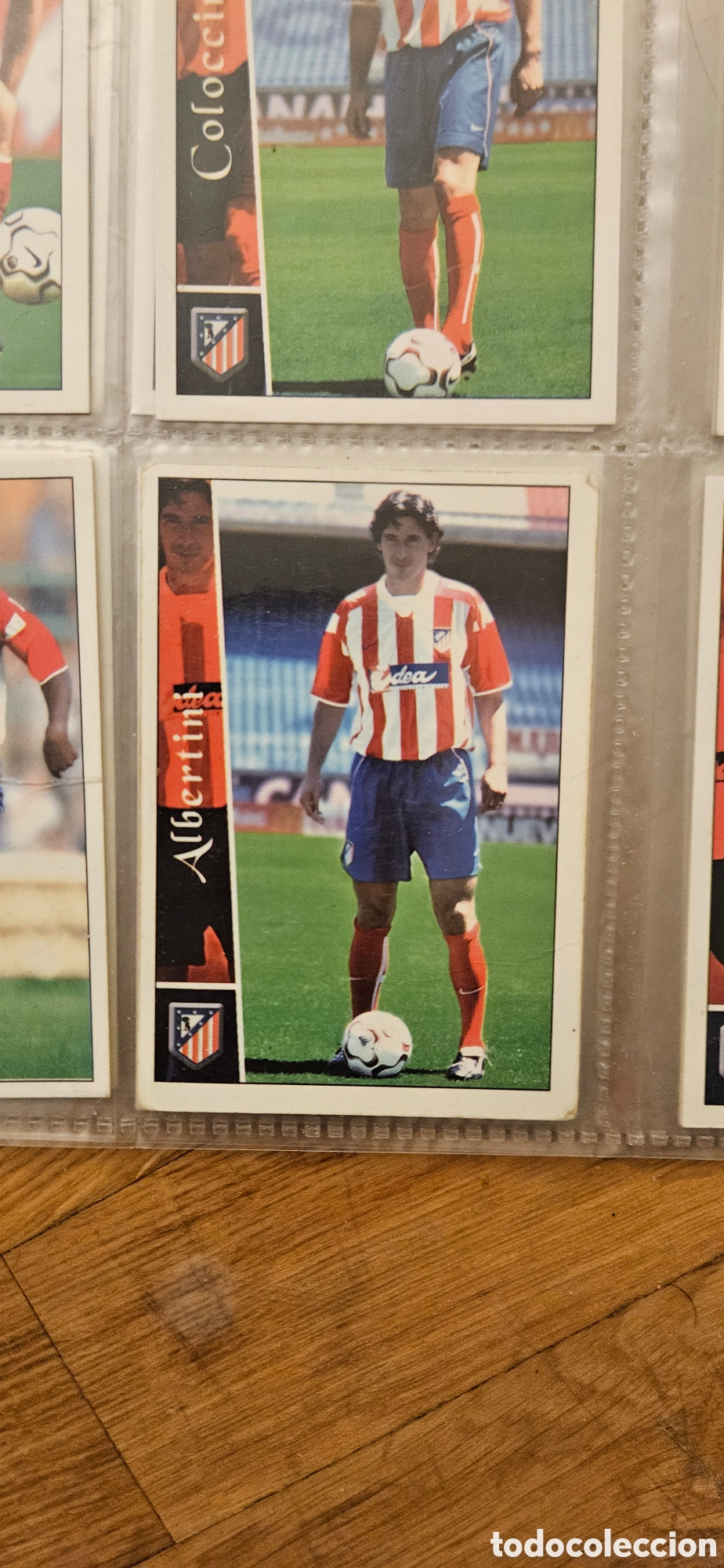 Football Stickers: 476 Albertini atl&eacute;tico de Madrid mundicromo 02 03 2002 2003