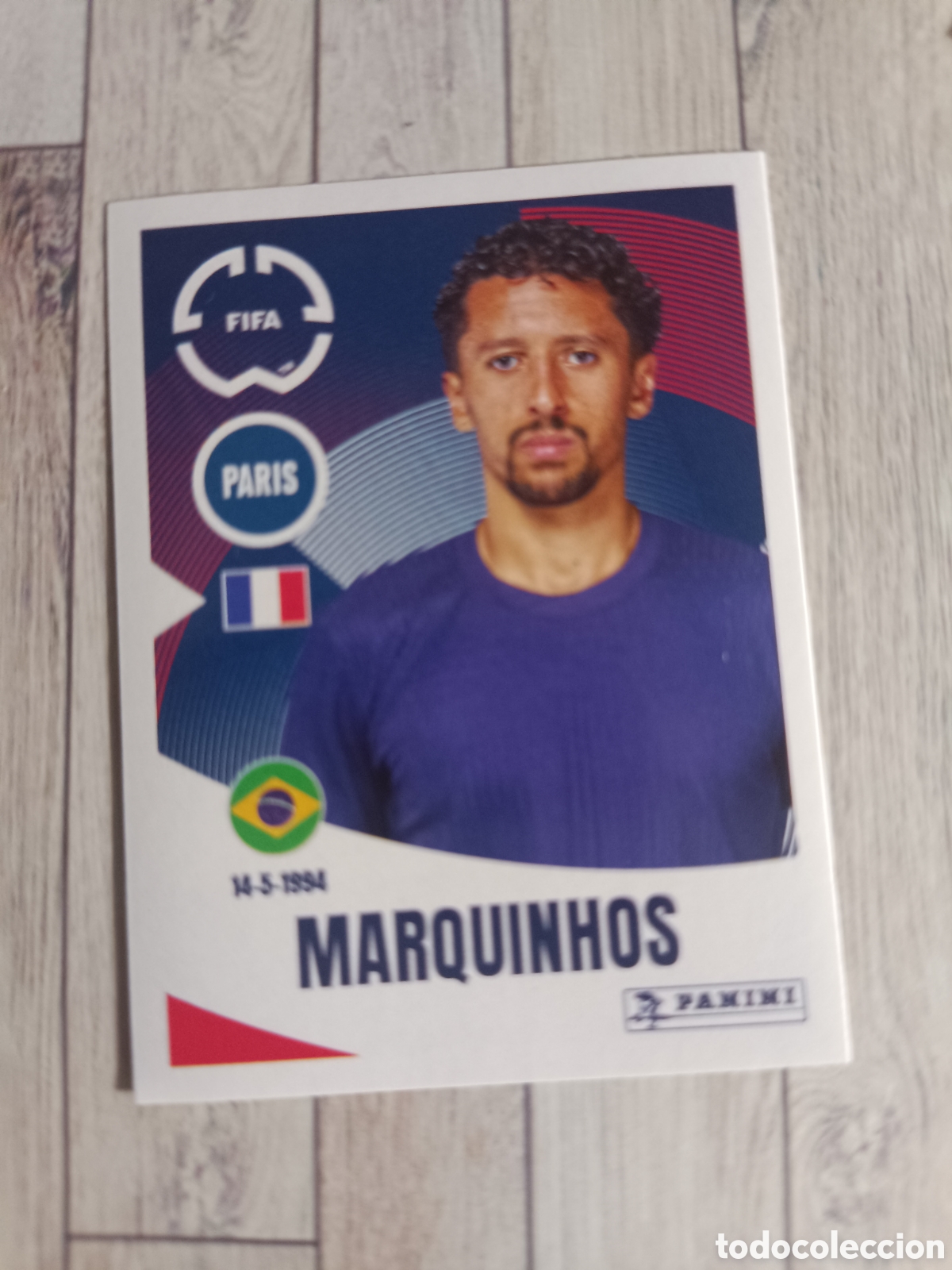Football Stickers: 66 MARQUINHOS PARIS SAINT GERMAIN FIFA CLUB WORLD CUP MUNDIAL CLUBES 2025 PANINI 25