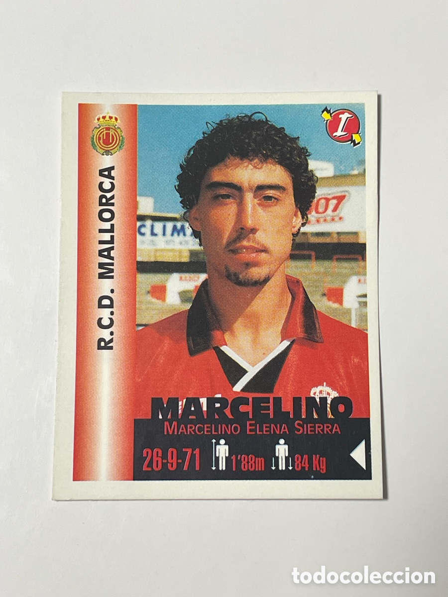 Cromos de F&uacute;tbol: Marcelino Mallorca Panini Equipos de Europa 1999 #195