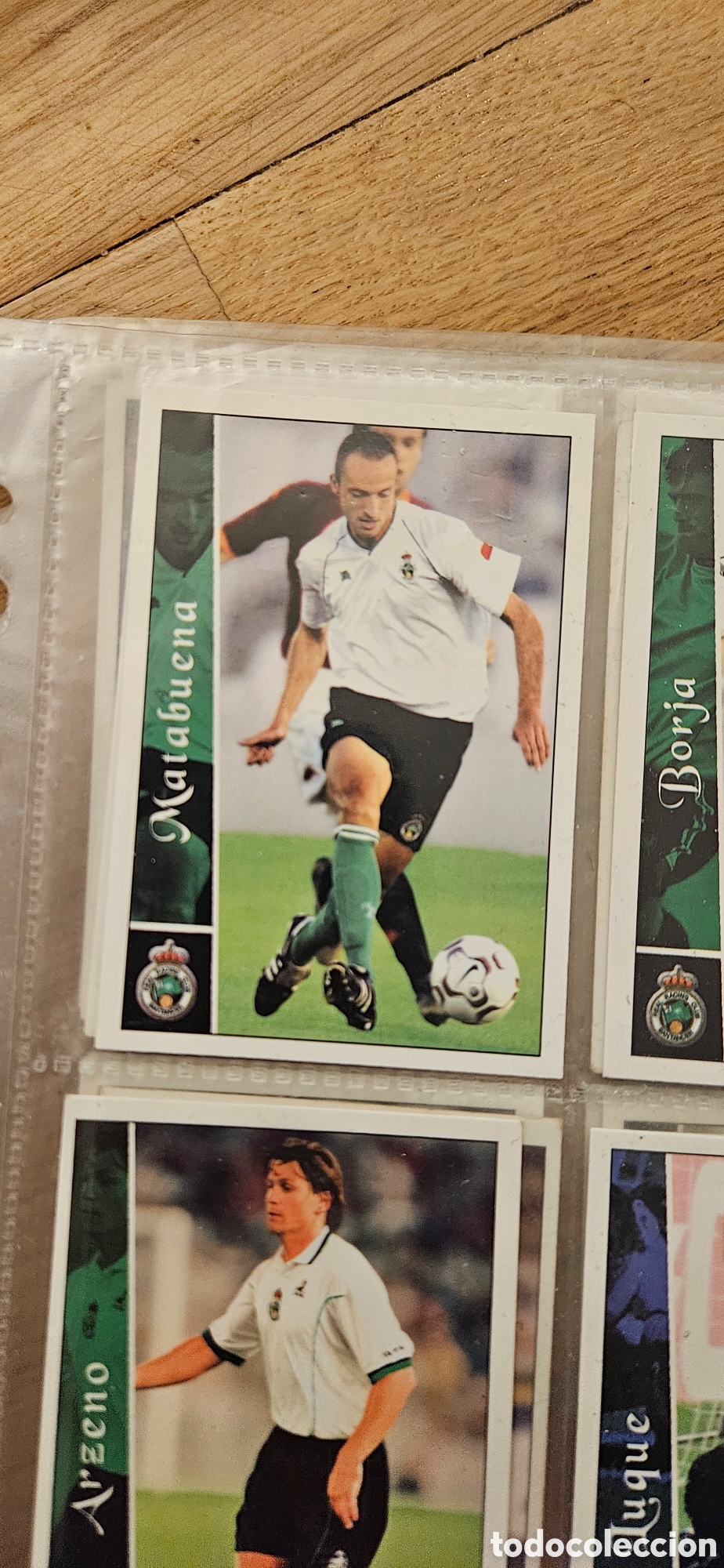 Cromos de F&uacute;tbol: Matabuena 595 racing de Santander mundicromo 02 03 2002 2003