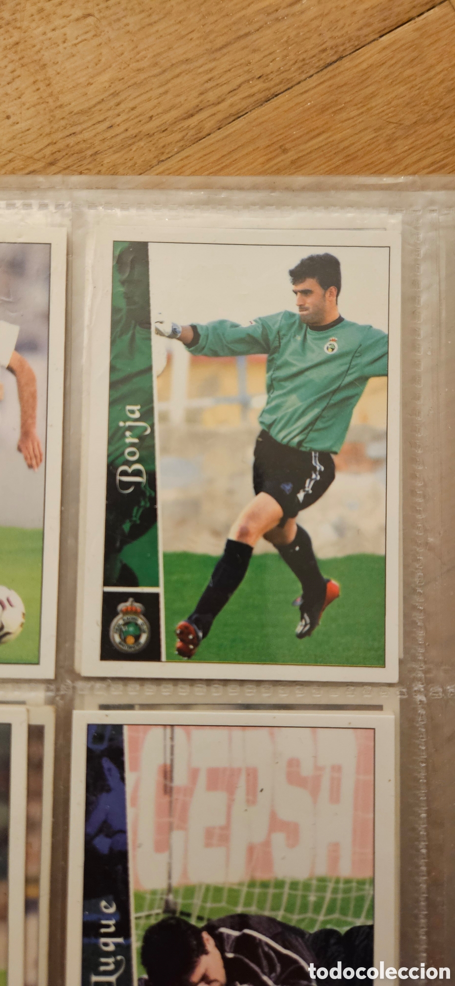 Cromos de F&uacute;tbol: Borja 596 racing de Santander mundicromo 02 03 2002 2003