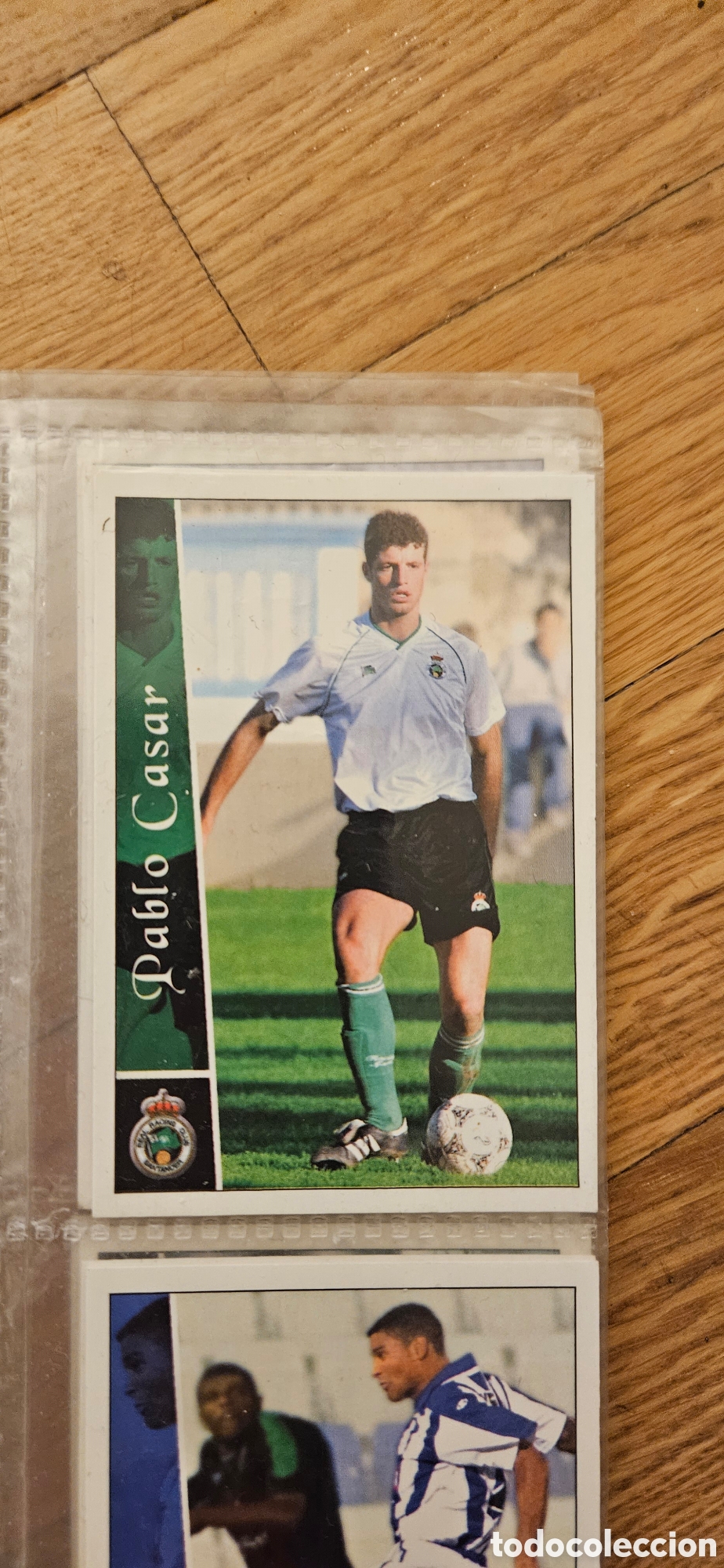 Cromos de F&uacute;tbol: Pablo casar 597 racing de Santander mundicromo 02 03 2002 2003