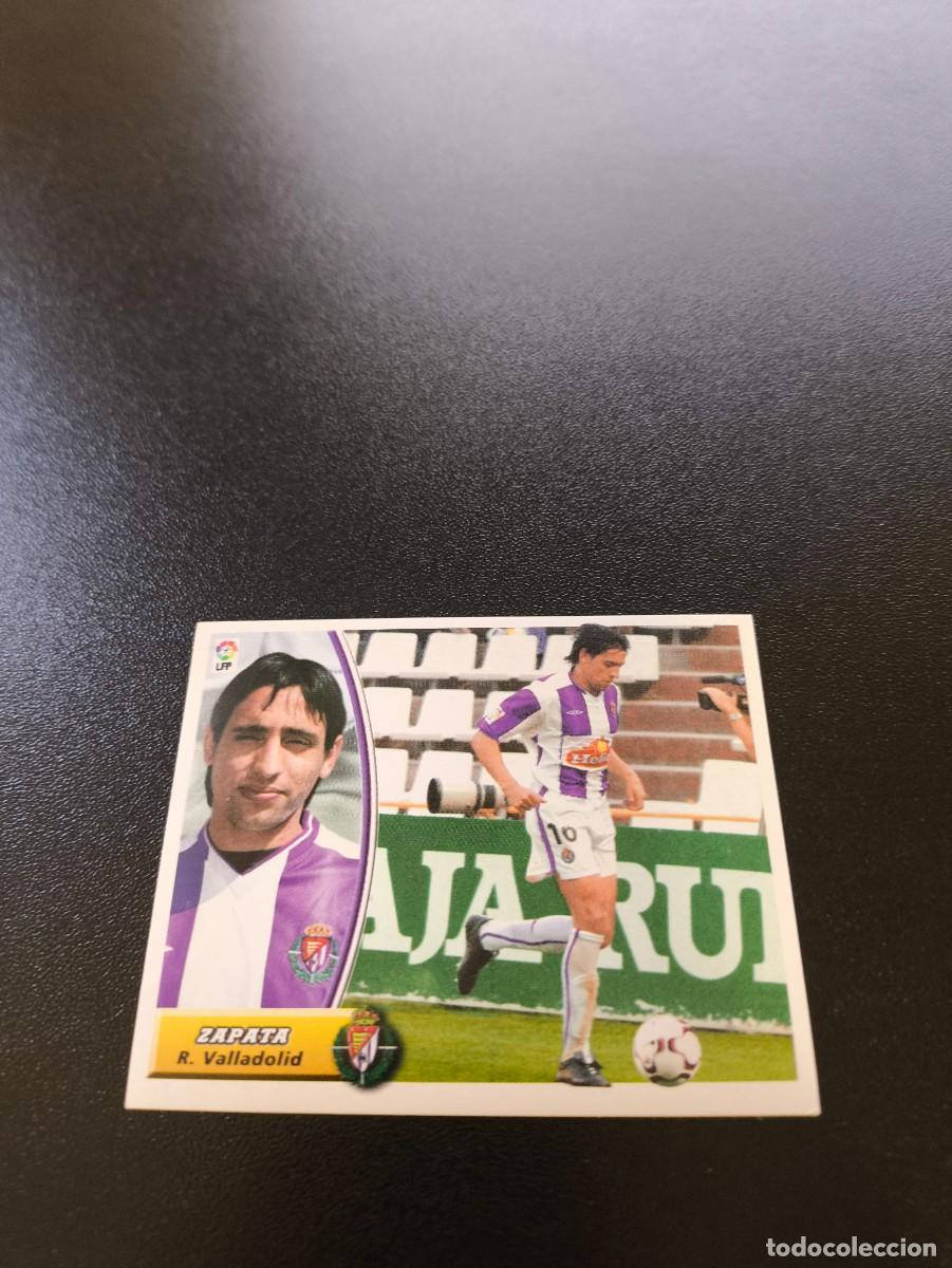 Cromos de F&uacute;tbol: ZAPATA COLOCA VALLADOLID SIN PEGAR PANINI LIGA EDICIONES ESTE 2003 2004 03 04