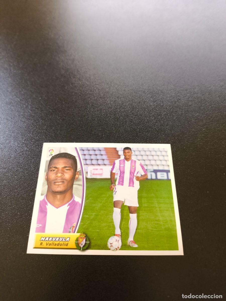 Cromos de F&uacute;tbol: MAKUKULA VALLADOLID SIN PEGAR PANINI LIGA EDICIONES ESTE 2003 2004 03 04