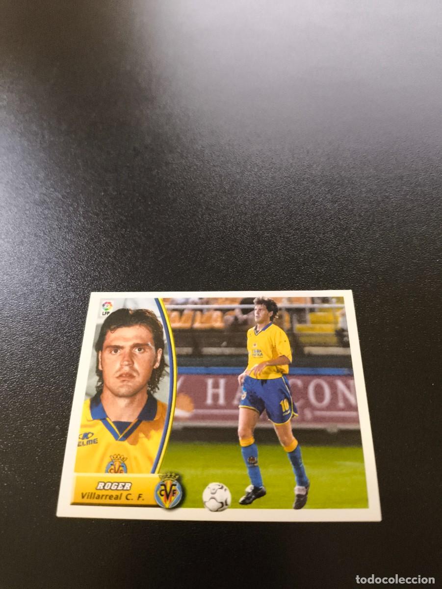 Cromos de F&uacute;tbol: ROGER COLOCA VILLARREAL SIN PEGAR PANINI LIGA EDICIONES ESTE 2003 2004 03 04