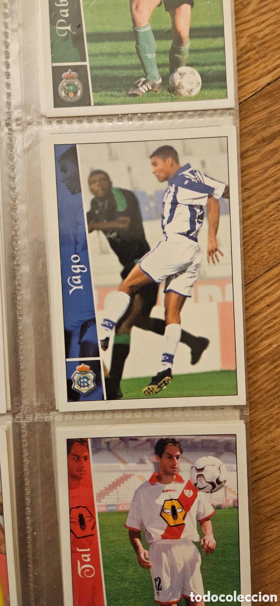 Cromos de F&uacute;tbol: Yago 600 recreativo de Huelva mundicromo 02 03 2002 2003