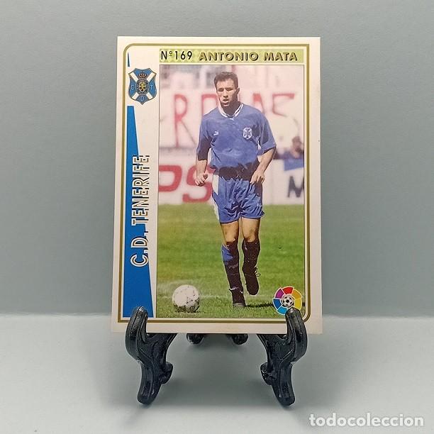 Cromos de F&uacute;tbol: 169 ANTONIO MATA CD TENERIFE CROMO FICHA LAS FICHAS DE LA LIGA MUNDICROMO 1994 1995 94 95 MC SPORT