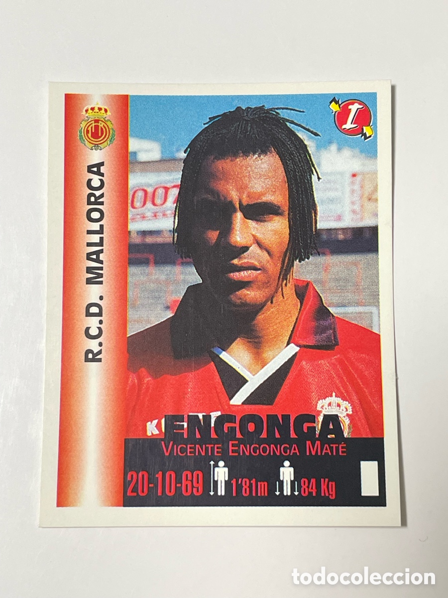 Cromos de F&uacute;tbol: Vicente Engonga Mallorca Panini Equipos de Europa 1999 #199