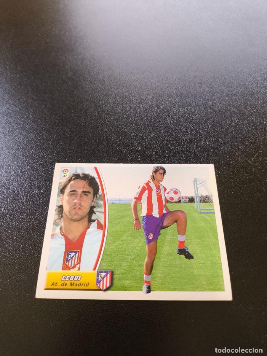 Cromos de F&uacute;tbol: FICHAJE N&ordm; 27 LEQUI ATLETICO DE MADRID SIN PEGAR PANINI LIGA EDICIONES ESTE 2003 2004 03 04