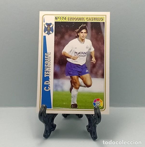 Cartes &agrave; collectionner de Football: 174 EZEQUIEL CASTILLO CD TENERIFE CROMO FICHA LAS FICHAS DE LA LIGA MUNDICROMO 1994 1995 MC SPORT