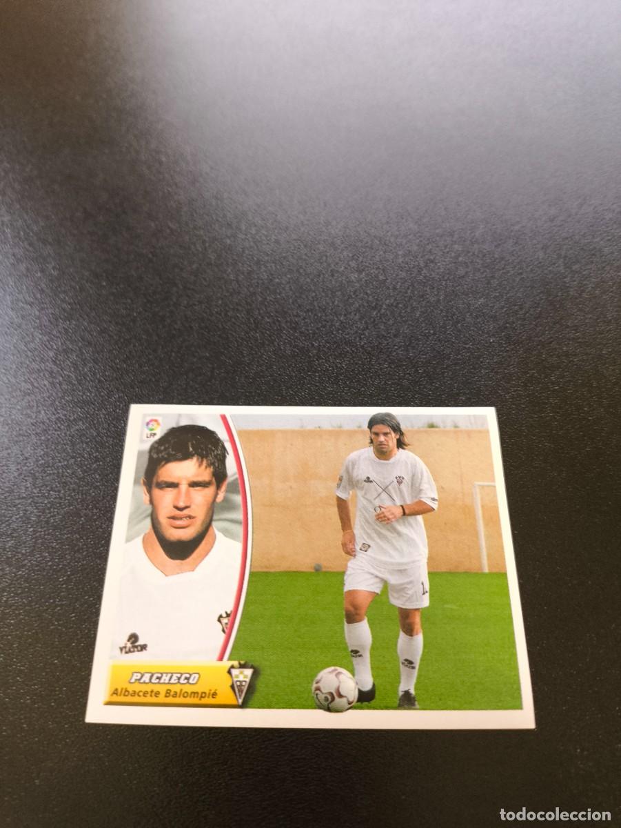 Cartes &agrave; collectionner de Football: FICHAJE N&ordm; 43 PACHECO ALBACETE SIN PEGAR PANINI LIGA EDICIONES ESTE 2003 2004 03 04