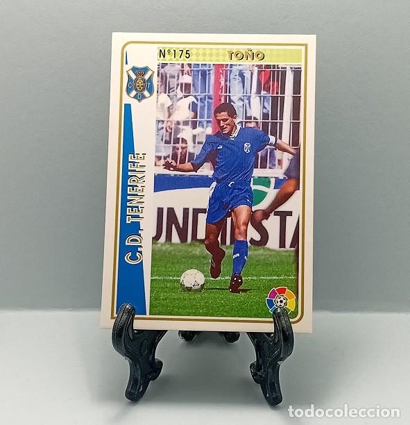 Cromos de F&uacute;tbol: N&ordm; 175 TO&Ntilde;O CD TENERIFE CROMO FICHA LAS FICHAS DE LA LIGA MUNDICROMO 1994 1995 94 95 MC SPORT